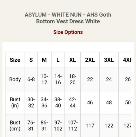 Spiral Direct Vest Dress – AHS Demonic Nun Graphic – Shark Hem – White – Sz S - Picture 3 of 3